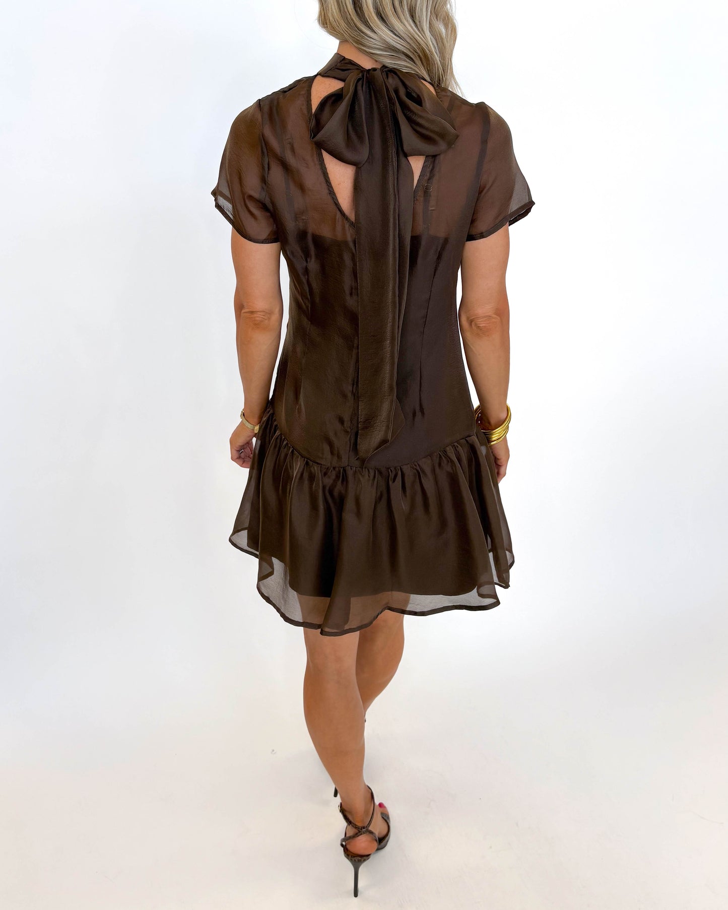 Espresso Evening Dress