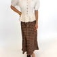 Mocha Moments Polka Dot Skirt