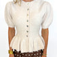 The Cozy Charm Peplum Cardigan
