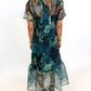 Emerald Elegance Midi Dress