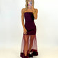 Bordeaux After Dark Dress