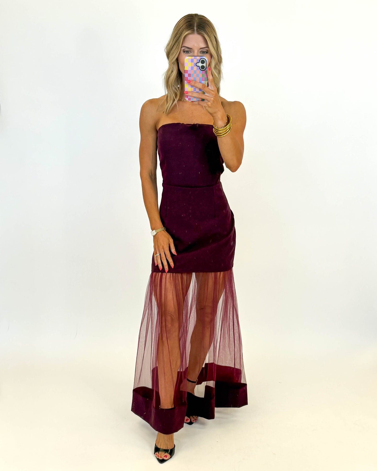 Bordeaux After Dark Dress