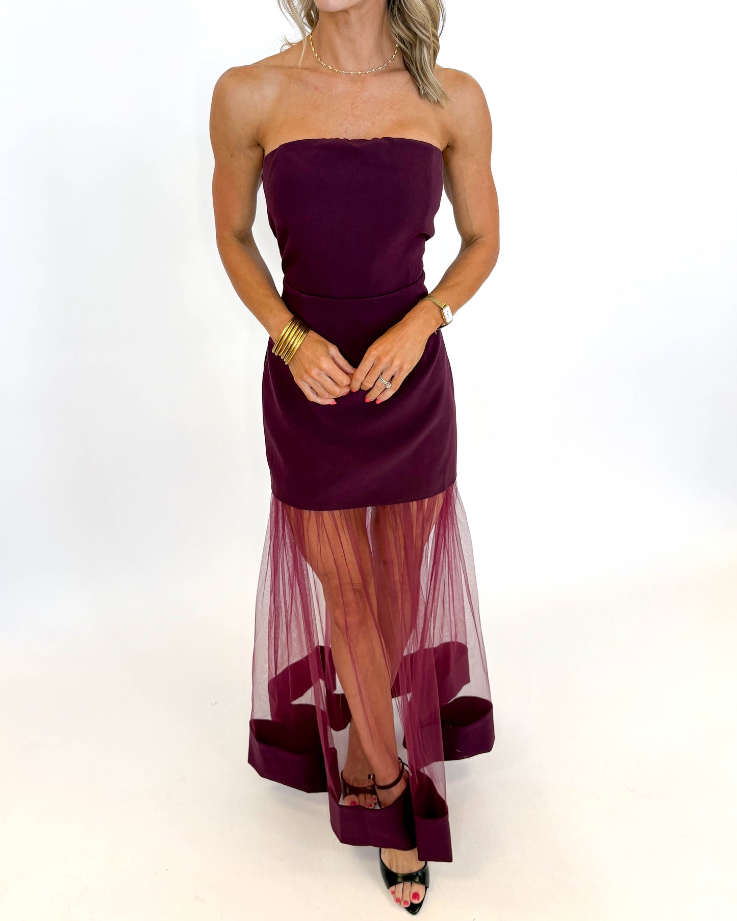 Bordeaux After Dark Dress