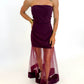 Bordeaux After Dark Dress
