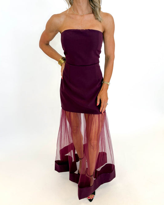 Bordeaux After Dark Dress