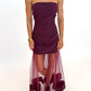 Bordeaux After Dark Dress