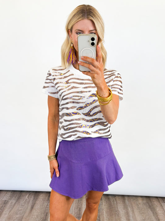 Purple Power Play Skort -- PREORDER NOW