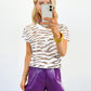 Full Stride Tiger Sequin Tee -- *PREORDER*