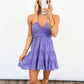 Halftime Halter Dress