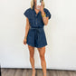 Everyday Ease Denim Romper