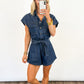 Everyday Ease Denim Romper