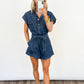 Everyday Ease Denim Romper