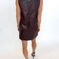 City Chic Faux Leather Dress - MORE COLORS