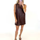 City Chic Faux Leather Dress - MORE COLORS