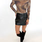 Mocha Mirage Mesh Top
