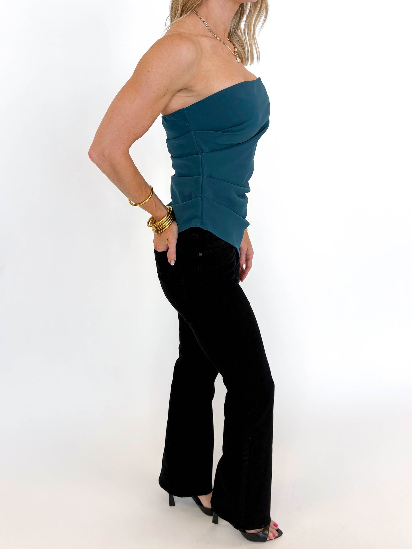 Harbor Nights Strapless Top