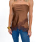 Mocha Muse Lace Top