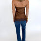 Mocha Muse Lace Top