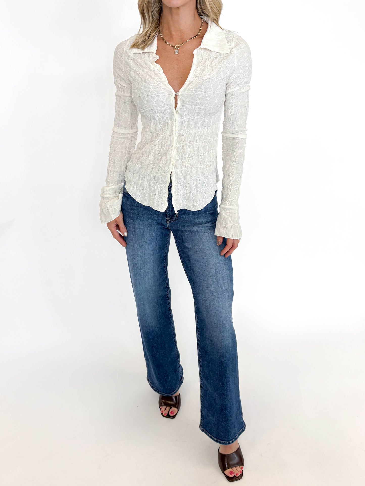 The Chic Texture Blouse