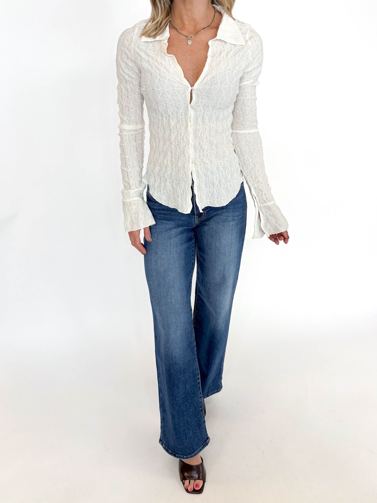 The Chic Texture Blouse