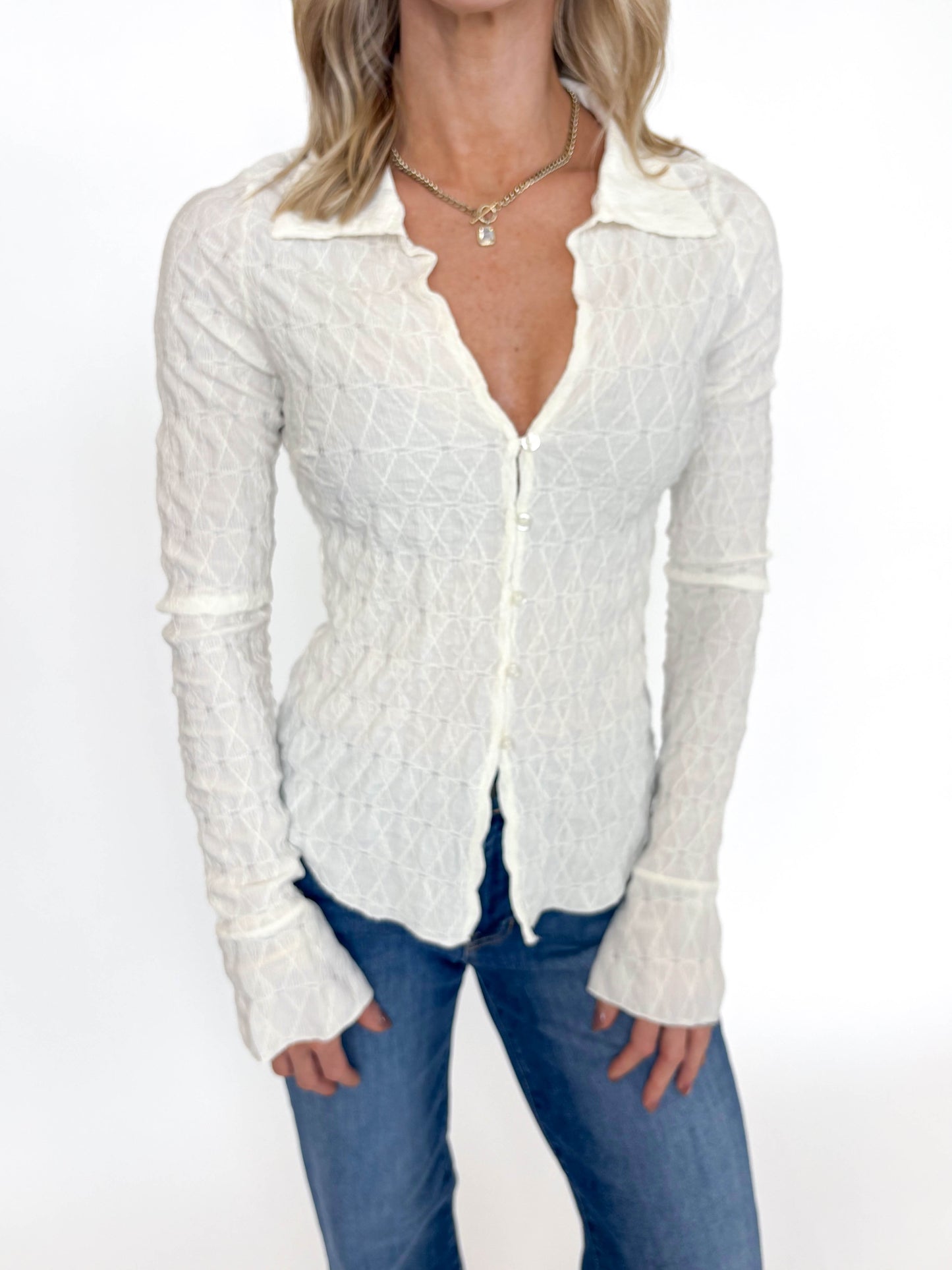 The Chic Texture Blouse