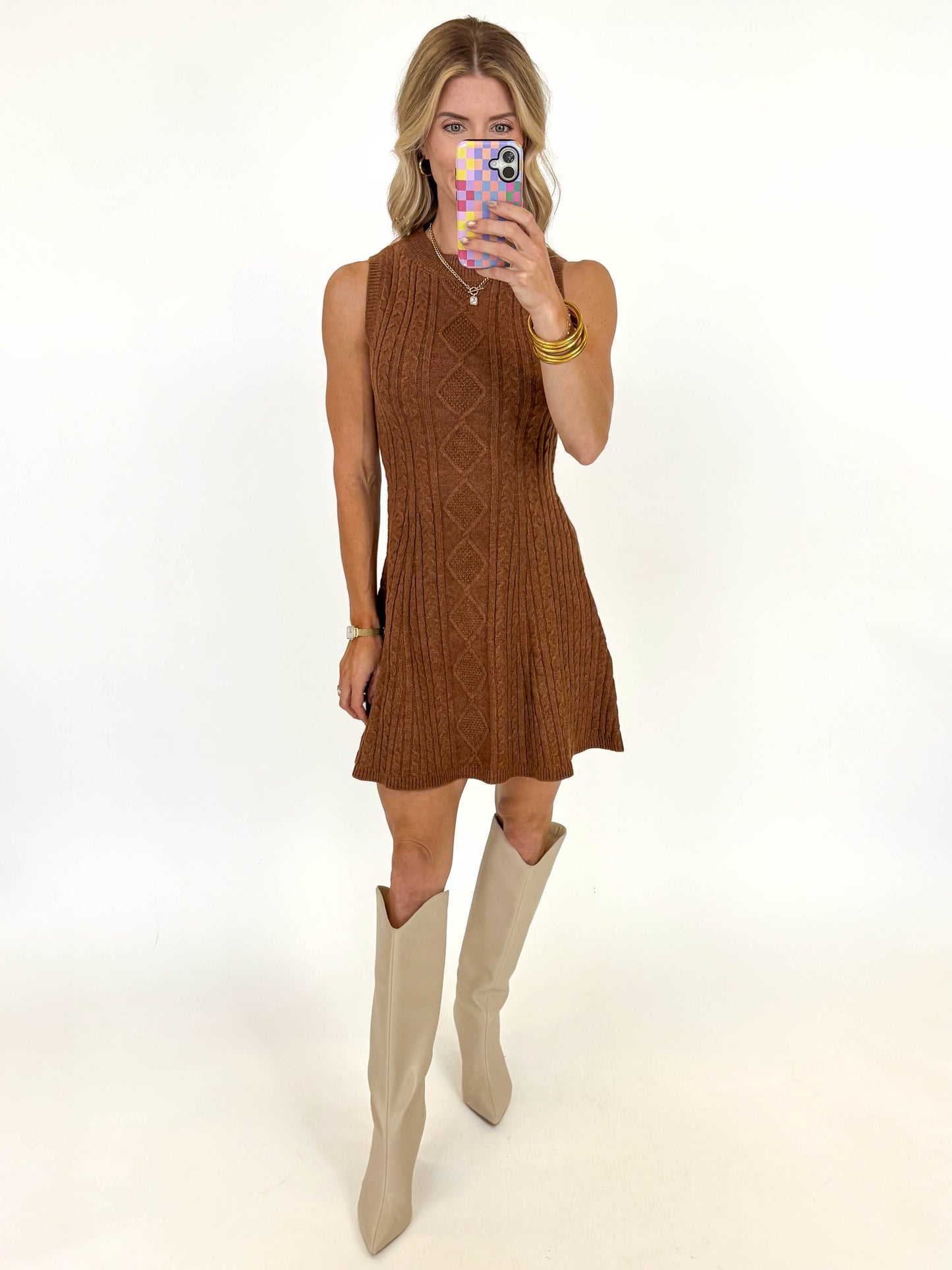 Autumn Keepsake Sweater Dress