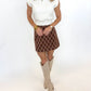 Harvest Plaid Mini Skirt