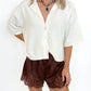 Lace & Luxe Satin Shorts - MORE COLORS
