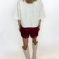 Lace & Luxe Satin Shorts - MORE COLORS