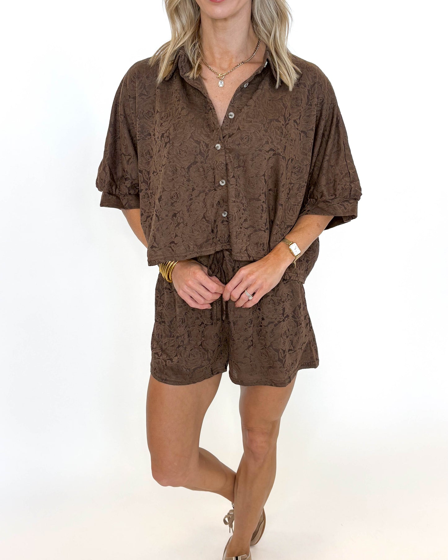 Cocoa Crush Jacquard Set