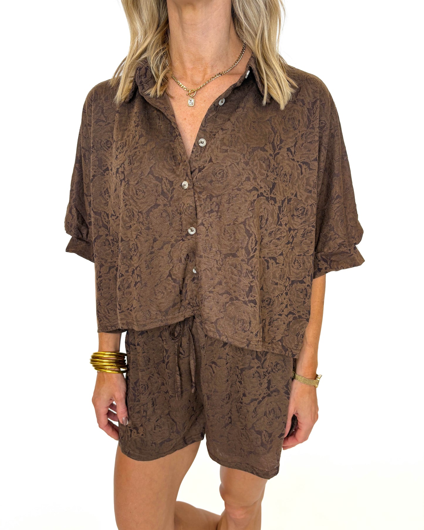 Cocoa Crush Jacquard Set