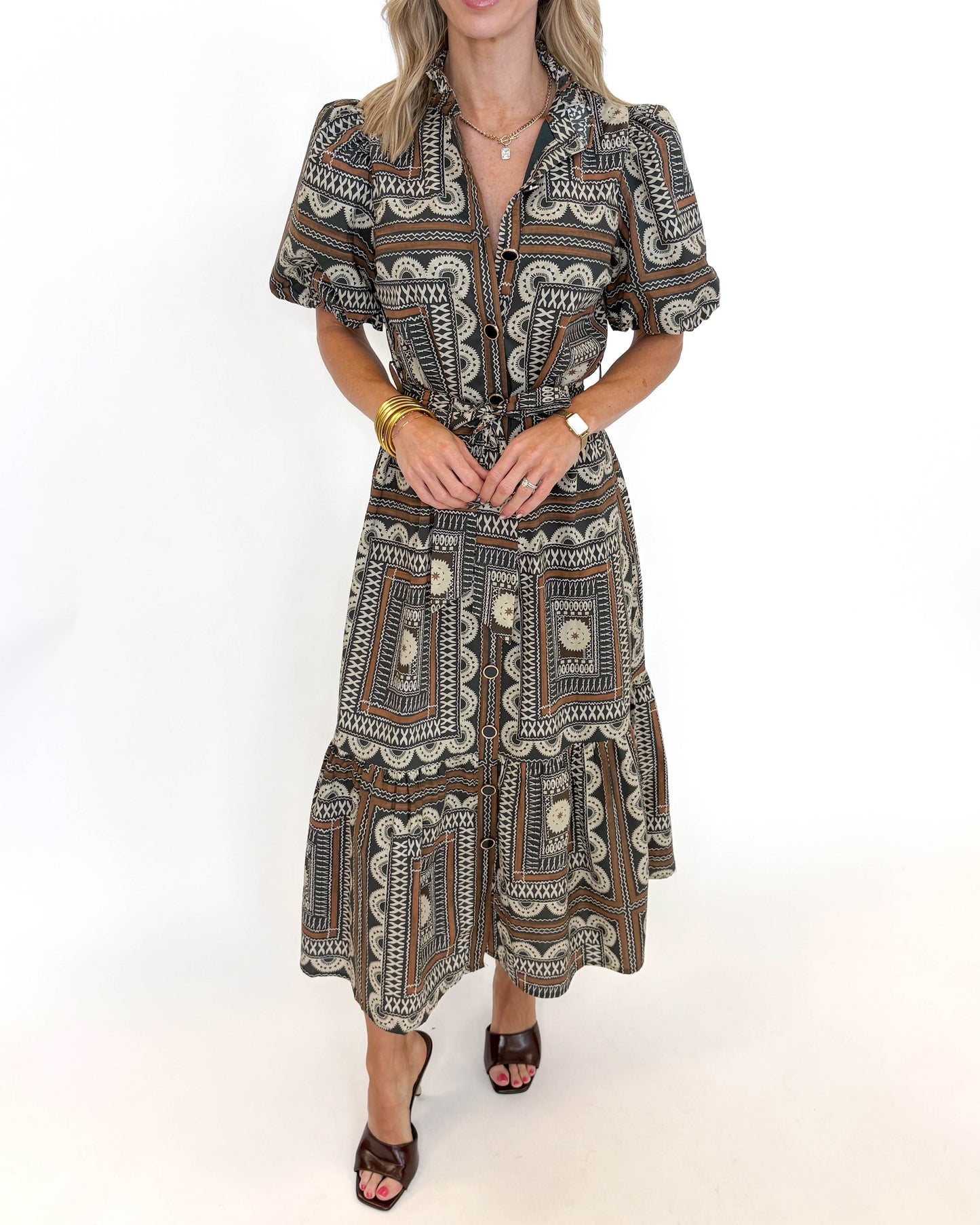 The Wanderlust Printed Maxi Dress