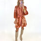 The Autumn Romance Shirt Dress