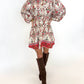 Autumn Mosaic Mini Dress