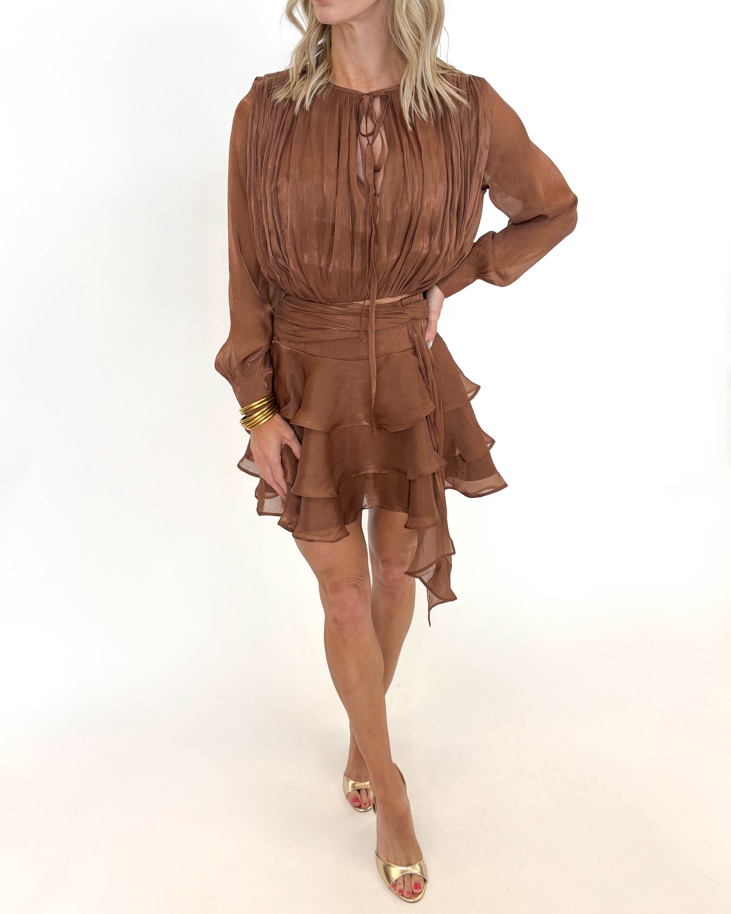 Cinnamon Chic Skirt Set