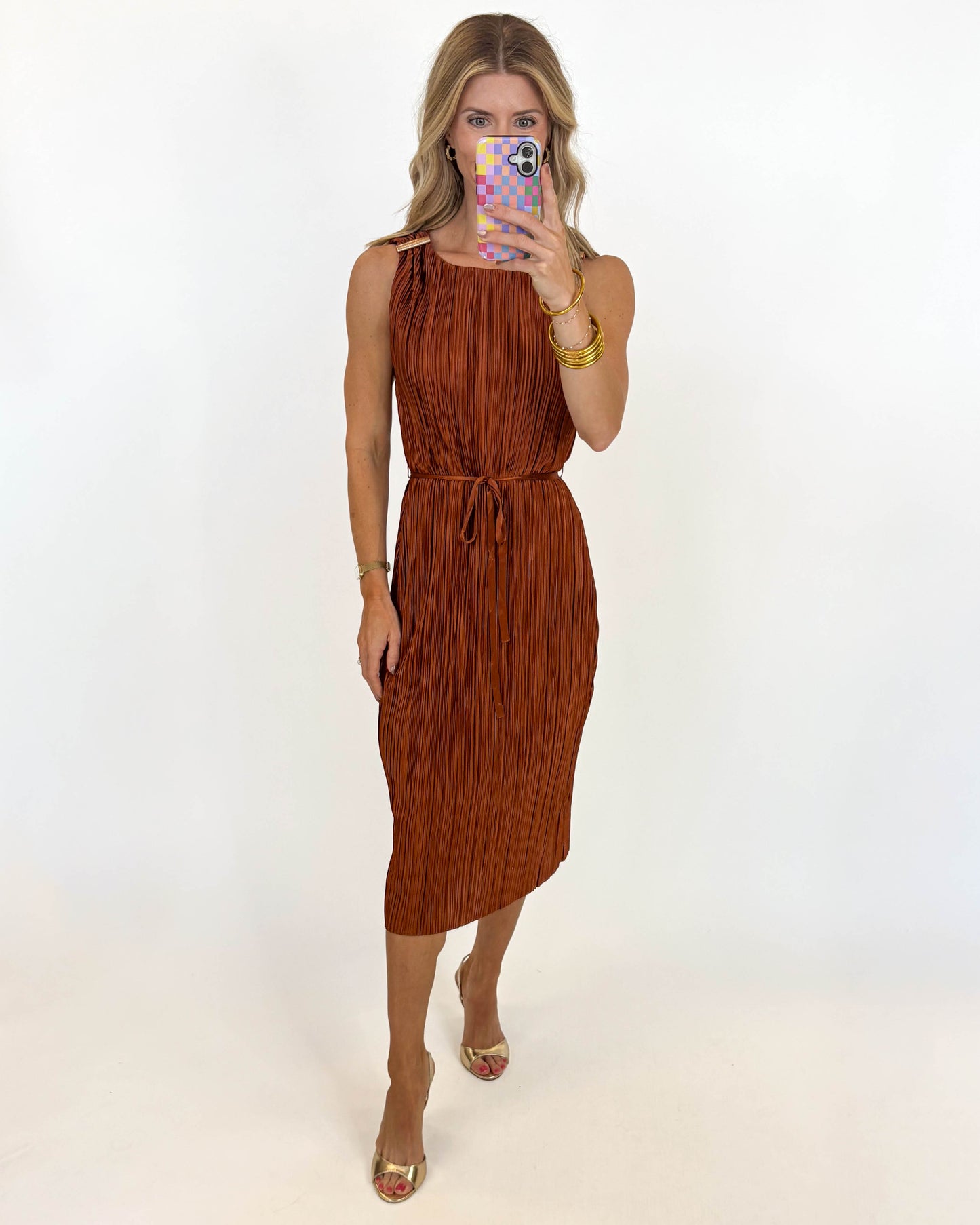 Autumn Avenue Midi Dress
