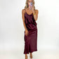 Merlot Moon Satin Set