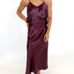 Merlot Moon Satin Set