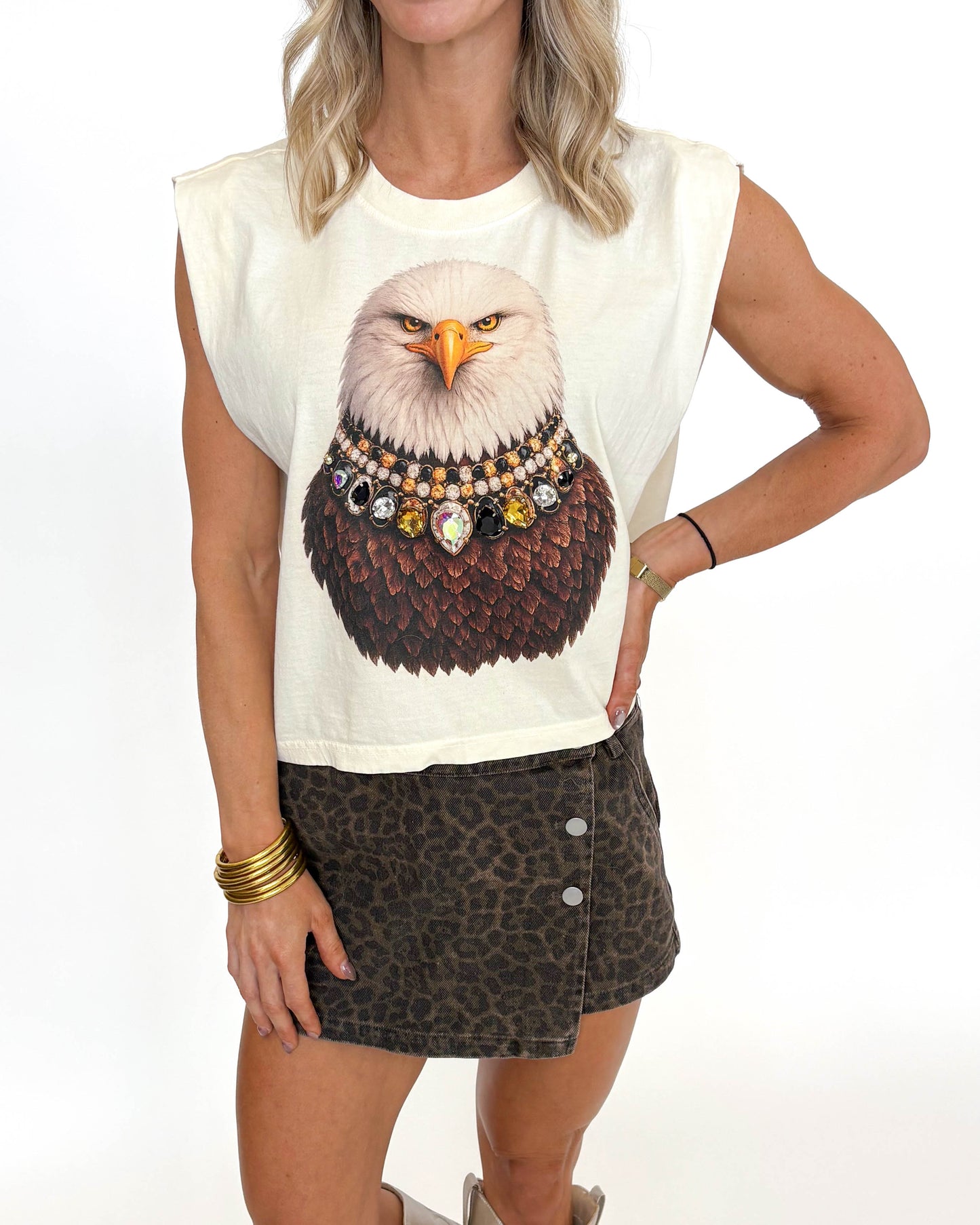 Golden Eagle Glam Tee