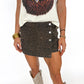 Wild Intentions Leopard Skort