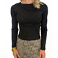 On the Edge Seam Top