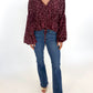 Burgundy Bliss Blouse