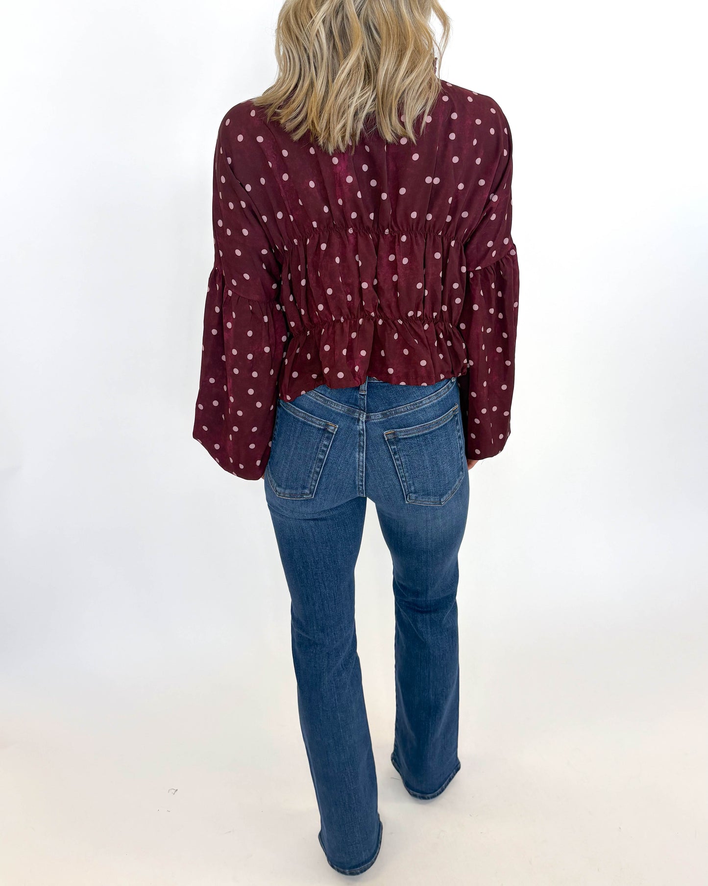 Burgundy Bliss Blouse