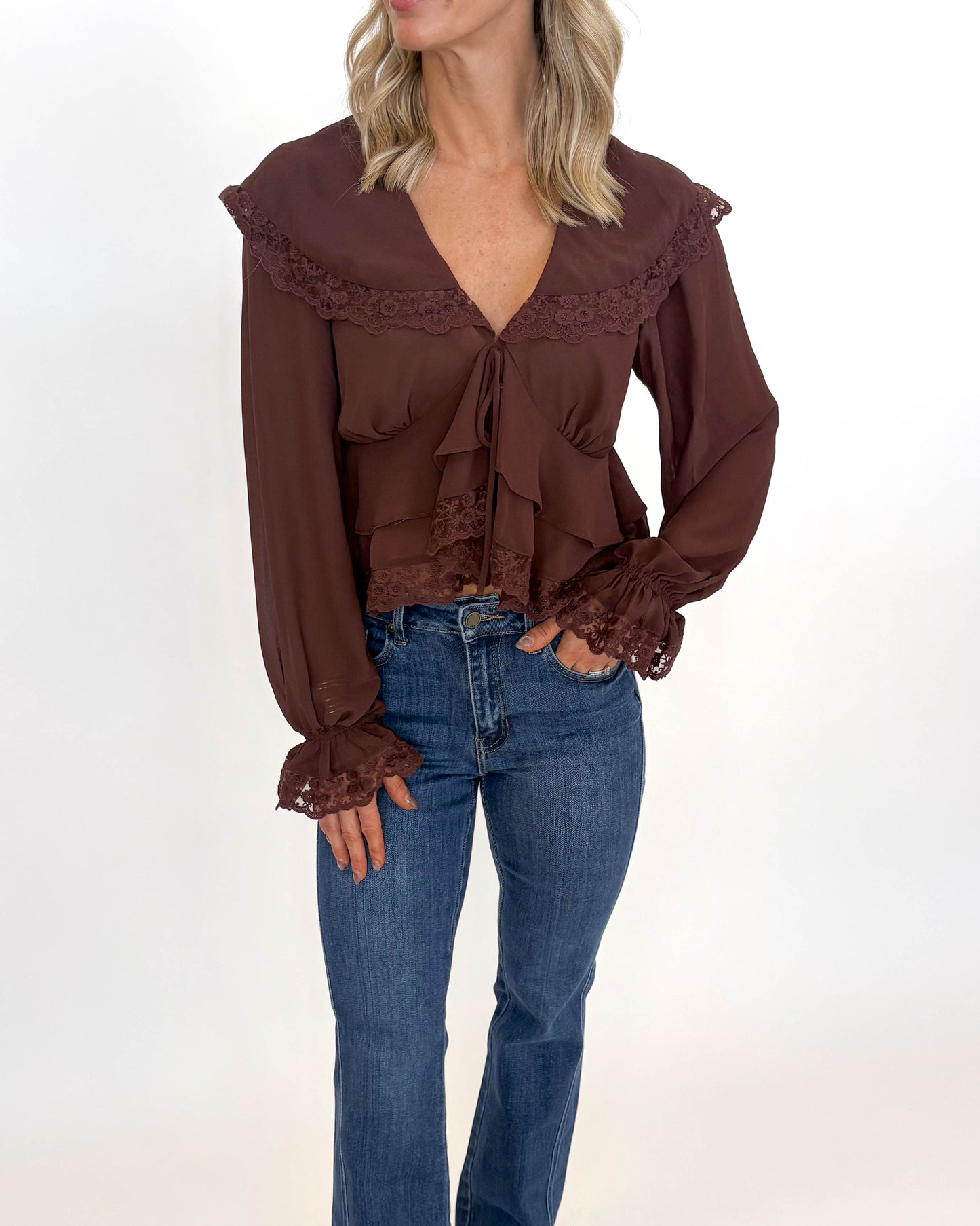 Sweet on You Lace Top