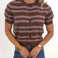 Sweet on Stripes Cardigan Top