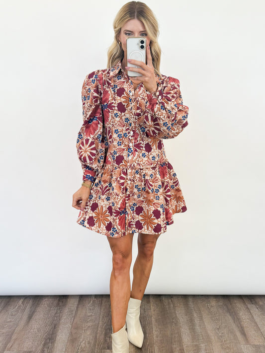 Autumn Button Down Dress