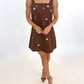 Espresso Spark Mini Dress