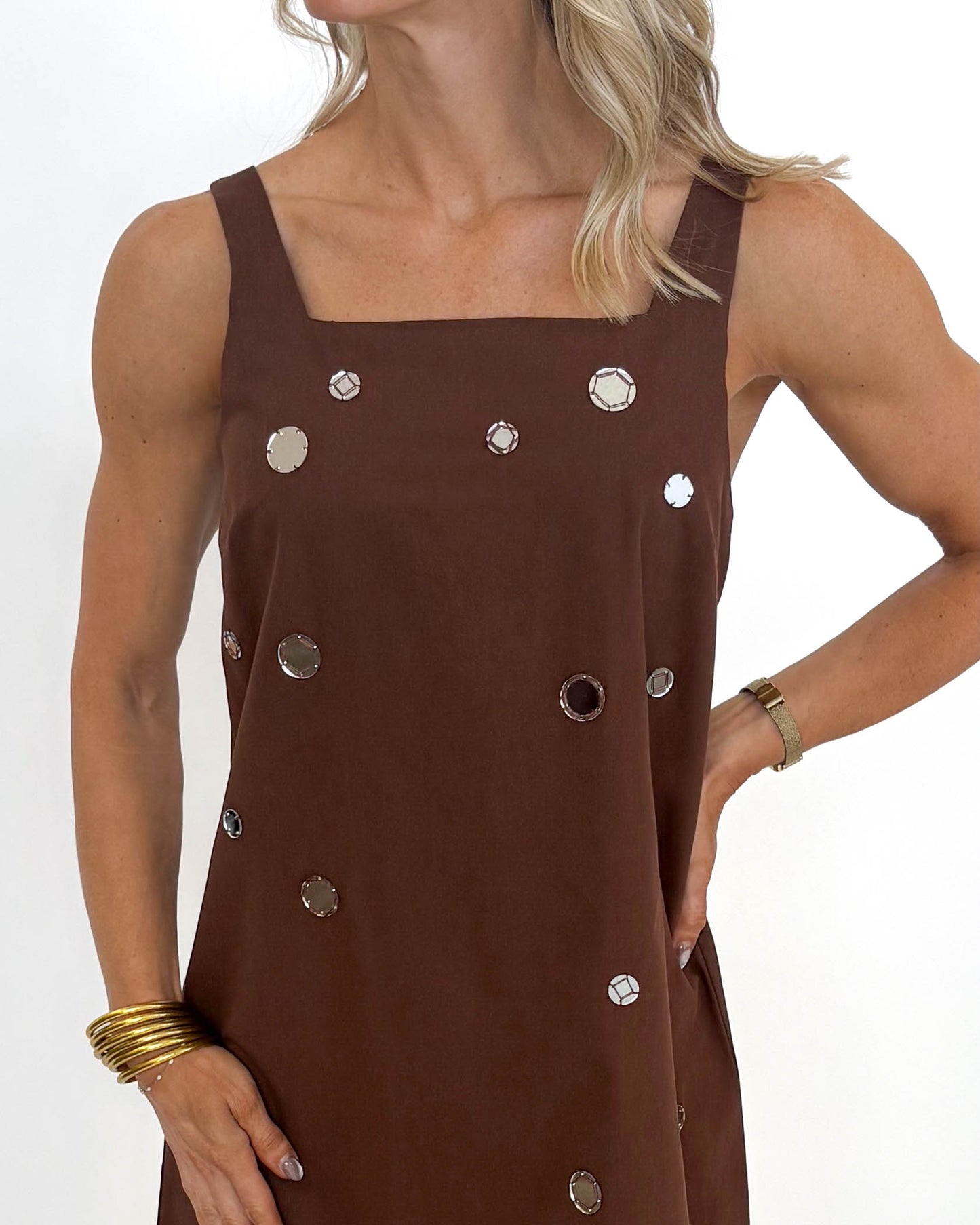 Espresso Spark Mini Dress
