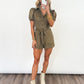 Luxe Suede Romper