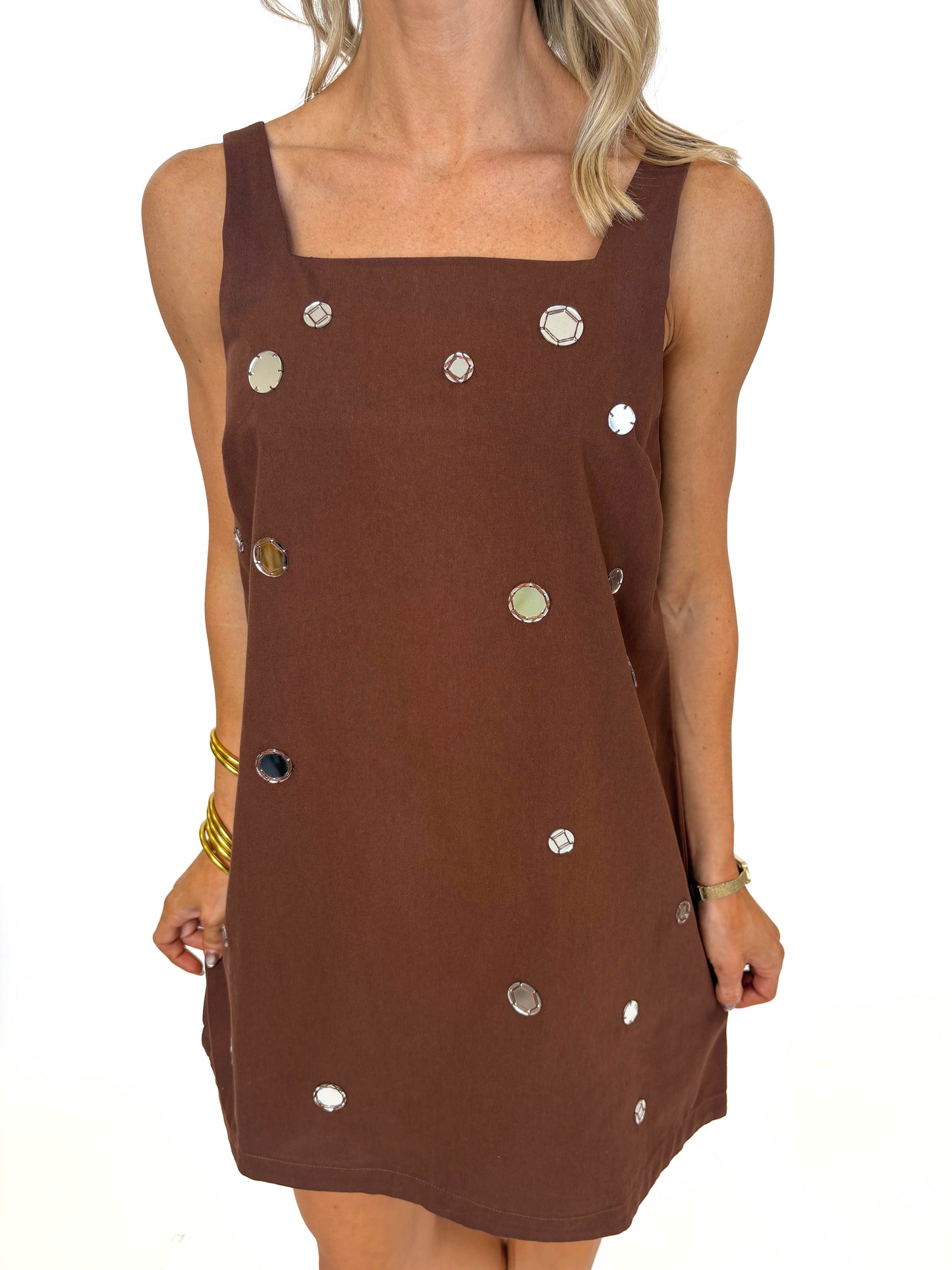 Espresso Spark Mini Dress
